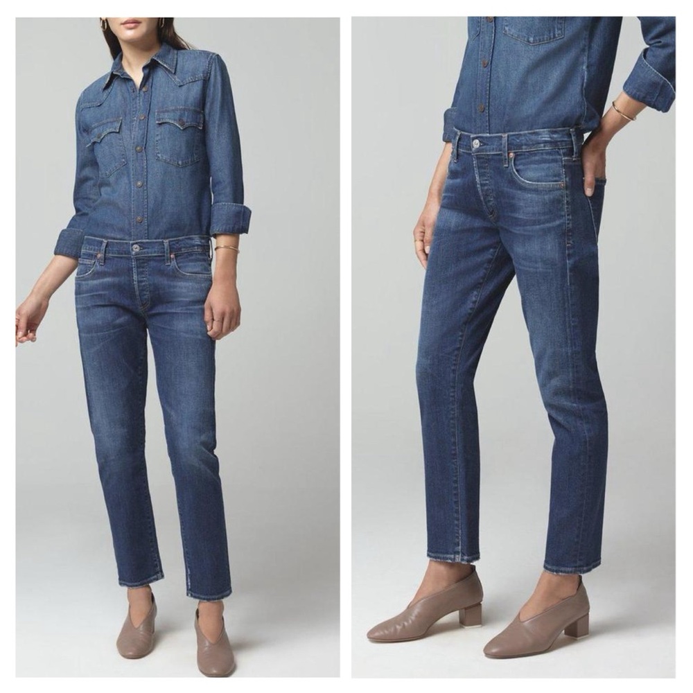 NWT Citizens of Humanity COH Emerson Slim Ankle Boyfriend Next To You SIZE:32
